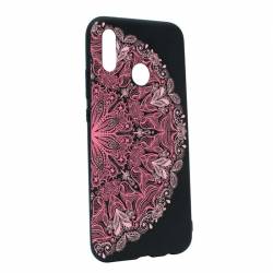 Husa Huawei P20 Lite Silicon Lace Pink B21 