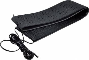 Husa neagra pentru volan cu snur 41-43cm Automax 