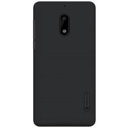 Husa Nokia 6 Nillkin Originala Frosted +Folie - Black