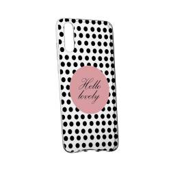 Husa pentru Huawei P20 Silicon Slim Hello Lovely 163 