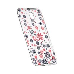 Husa pentru Samsung Galaxy J3 2017 Silicon Slim Fulge de zapada 154 