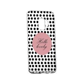Husa pentru Samsung Galaxy J4 2018 Silicon Slim Hello Lovely 163 