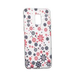 Husa pentru Samsung Galaxy J6 2018 Silicon Slim Fulge de zapada 154 