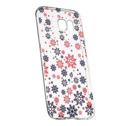 Husa pentru Samsung Galaxy S6 Silicon Slim Fulge de zapada 154 