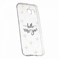 Husa pentru Samsung Galaxy S6 Silicon Slim Hello New Year 173 