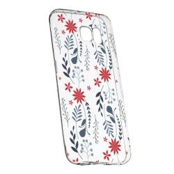 Husa pentru Samsung Galaxy S6 Silicon Slim Motive florale 155 