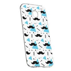 Husa pentru Samsung Galaxy S7 Silicon Slim Mustache 164 