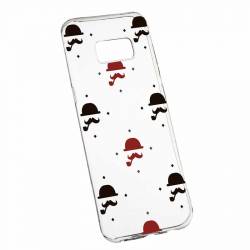 Husa pentru Samsung Galaxy S8 Plus Silicon Slim Mustache 180 