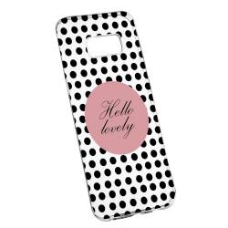Husa pentru Samsung Galaxy S8 Silicon Slim Hello Lovely 163 