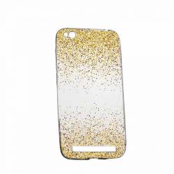 Husa pentru Xiaomi Redmi 5A Silicon Slim Golden Lucios 179 