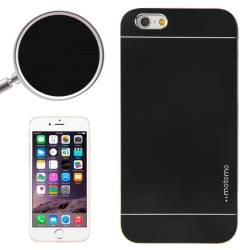 Husa protectie 2IN1 BRUSHED pentru iPhone 6 Plus si iPhone 6S Plus. Negru 