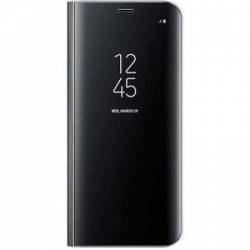 Husa protectie Clearview flip pentru Huawei P20 Lite negru BBL527 