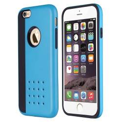 Husa protectie DUAL-LAYER ARMOR pentru iPhone 6 Plus si iPhone 6S Plus. Albastru 