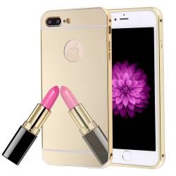 Husa protectie MIRROR CASE pentru iPhone 7 Plus. Auriu 