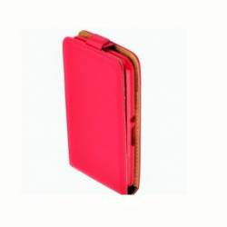 Husa protectie SLIM FLIP pentru iPhone 6 PLUS si iPhone 6S PLUS. Flip vertical. Piele. Rosu 