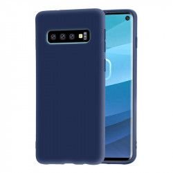 Husa protectie spate silicon pentru Samsung Galaxy S10 Lite/S10 E bumper ultraslim Bleumarin BBL826 