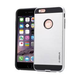Husa protectie VERUS Brushed iPhone 6 Plus si iPhone 6S Plus. Argintiu 