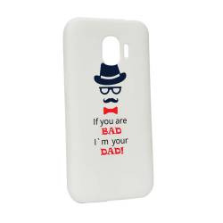Husa Samsung Galaxy J4 2018 Silicon Bad Dad W53 