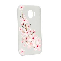 Husa Samsung Galaxy J4 2018 Silicon Spring Flower W62 
