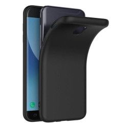 Husa Samsung Galaxy J7 2017 antisoc TPU Gel neagra 