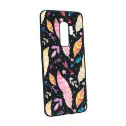 Husa Samsung Galaxy S9 Silicon Happy Feathers B68 