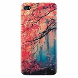 Husa silicon pentru Apple Iphone 4 Morning Fog Inest Nature 