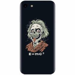 Husa silicon pentru Apple Iphone 8 Albert Einstein Caricature 