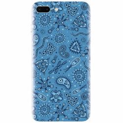 Husa silicon pentru Apple Iphone 8 Plus Bacteria 