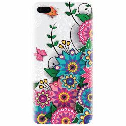 Husa silicon pentru Apple Iphone 8 Plus Mandala Flowers 