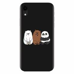 Husa silicon pentru Apple Iphone XR Bears 