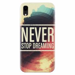 Husa silicon pentru Apple Iphone XR Never Stop Dreaming 