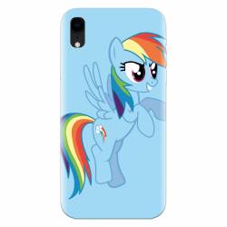 Husa silicon pentru Apple Iphone XR Rainbow Dash 