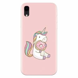 Husa silicon pentru Apple Iphone XR Unicorn Donuts 