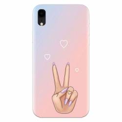 Husa silicon pentru Apple Iphone XR Victory Love 