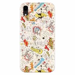 Husa silicon pentru Apple Iphone XR Vintage Comic 