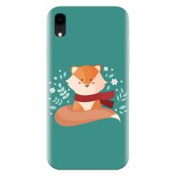 Husa silicon pentru Apple Iphone XR Winter Fox 