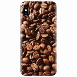 Husa silicon pentru Apple Iphone XS Coffee Beans 