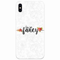 Husa silicon pentru Apple Iphone XS Im So Fancy Floral 