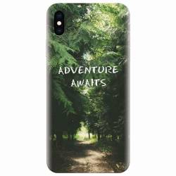 Husa silicon pentru Apple Iphone XS Max Adventure Awaits Forest 