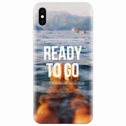 Husa silicon pentru Apple Iphone XS Max Ready To Go Swimming 