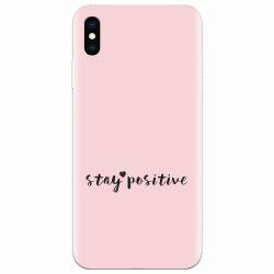 Husa silicon pentru Apple Iphone XS Max Stay Positive 