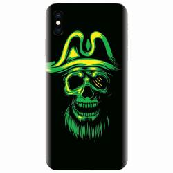 Husa silicon pentru Apple Iphone XS Pirate Skull 