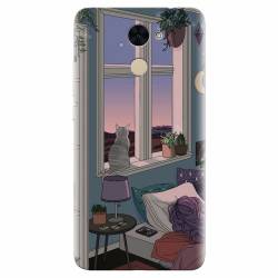 Husa silicon pentru Huawei Enjoy 7 Plus Girl Room 