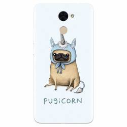 Husa silicon pentru Huawei Enjoy 7 Plus Pugicorn 