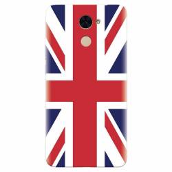 Husa silicon pentru Huawei Enjoy 7 Plus UK Flag Illustration 