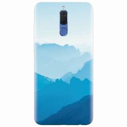 Husa silicon pentru Huawei Mate 10 Lite Blue Mountain Crests 