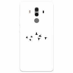 Husa silicon pentru Huawei Mate 10 Pro Birds 