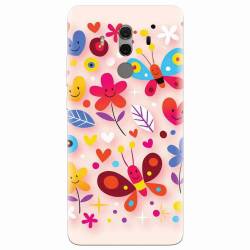 Husa silicon pentru Huawei Mate 10 Pro Butterfly 