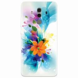 Husa silicon pentru Huawei Mate 10 Pro Flower 011 