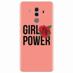 Husa silicon pentru Huawei Mate 10 Pro Girl Power 2 